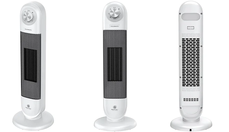 Тепловентилятор торговой марки ROYAL Clima RFH-C2000DC-WT COLONNATO